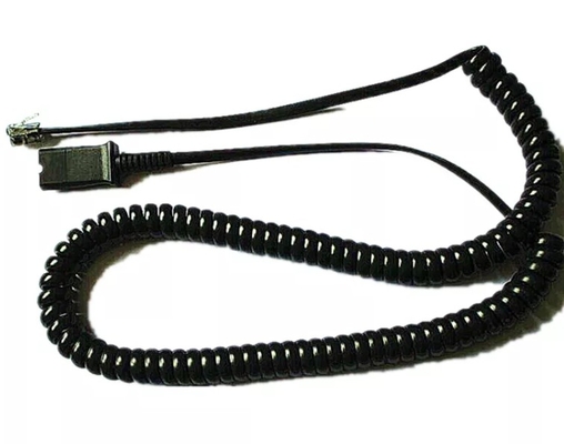 кабель катушки весны соединителя 4pin и кристаллической головы электрический для шнура телефона