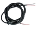 Соединители RJ12 4P4C Кристл с TPU свернули спиралью шнур телефона кабеля 2.0*4.6MM