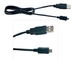 Микро- быстрая проводка провода зарядного кабеля, 2 черного метра кабеля USB